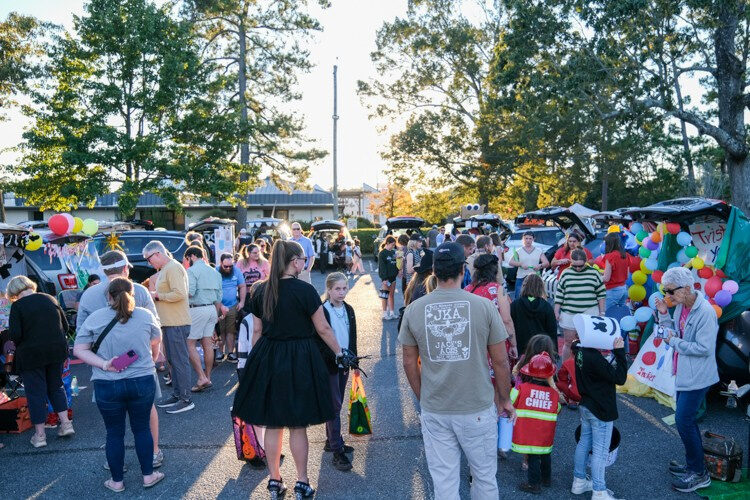 Families at the Fall Festival