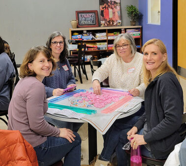 The Mahjong Fellowship Group at play