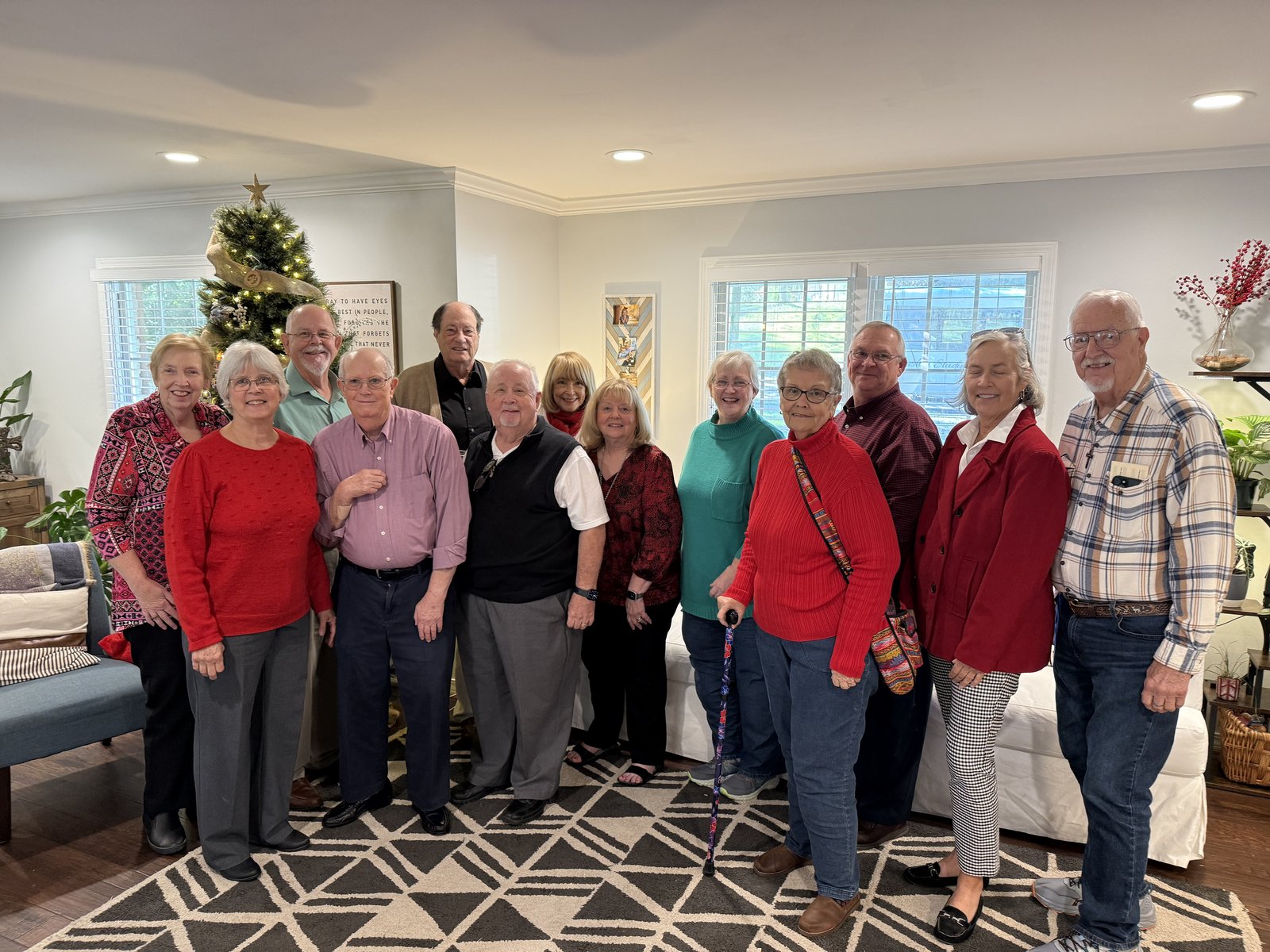 PrimeTimers gathered for their Christmas party